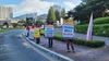 무안군 청계면 이장협의회, 사회단체장협의회 함께 군 공항 이전 결사반대 거리 캠페인 펼쳐