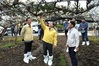 강상구 나주시장 권한대행, 우박 피해 배 농가 현장 방문