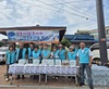화순군 능주면 주민자치센터, 폭염 속 오일장 ‘시원한 생수 나눔’