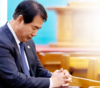이정선 교육감, 수능 수험생을 위한 기도