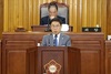 영광군의회 장기소 의원“건의문”,“5분자유발언”
